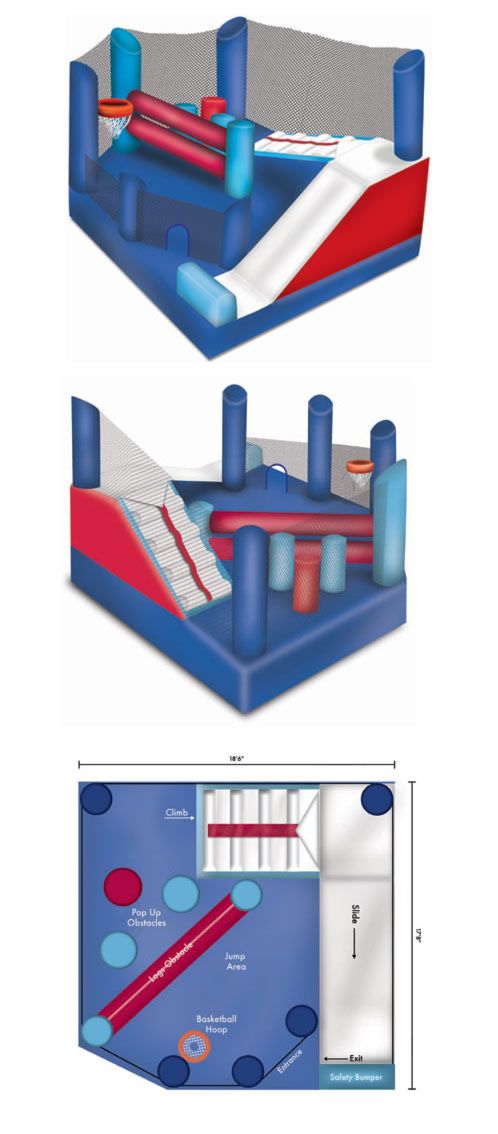 Cars Jumping Castle Large